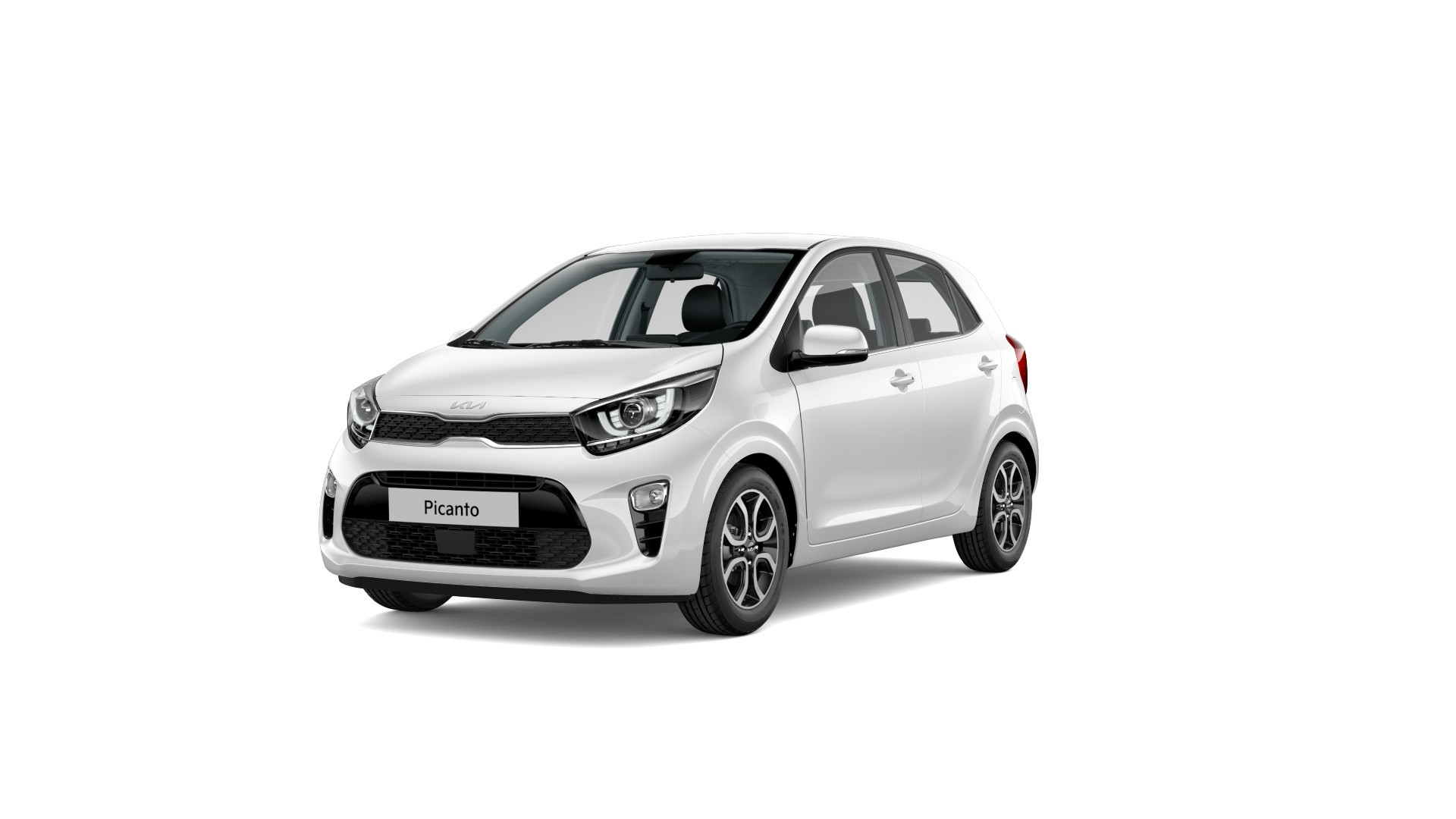Kia Picanto etuviistosta kuvattuna
