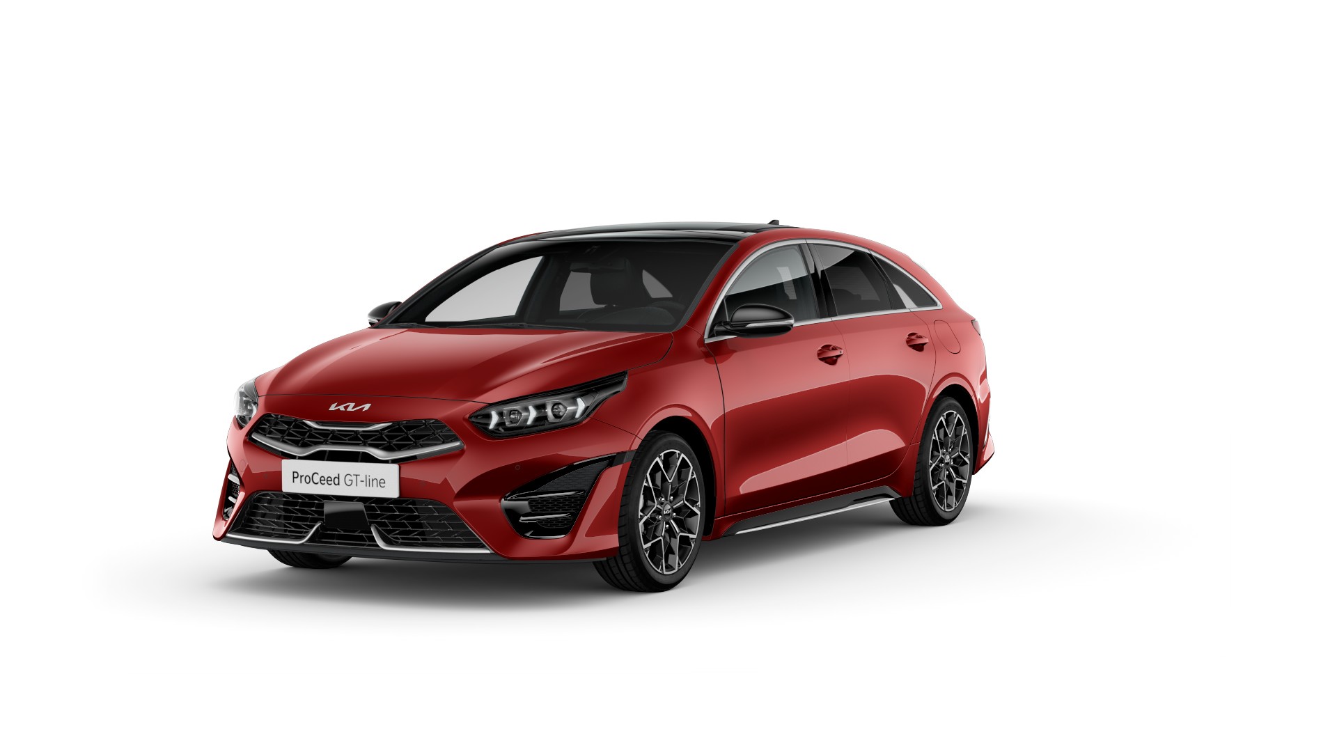 Kia ProCeed coupefarmari etuviistosta kuvattuna