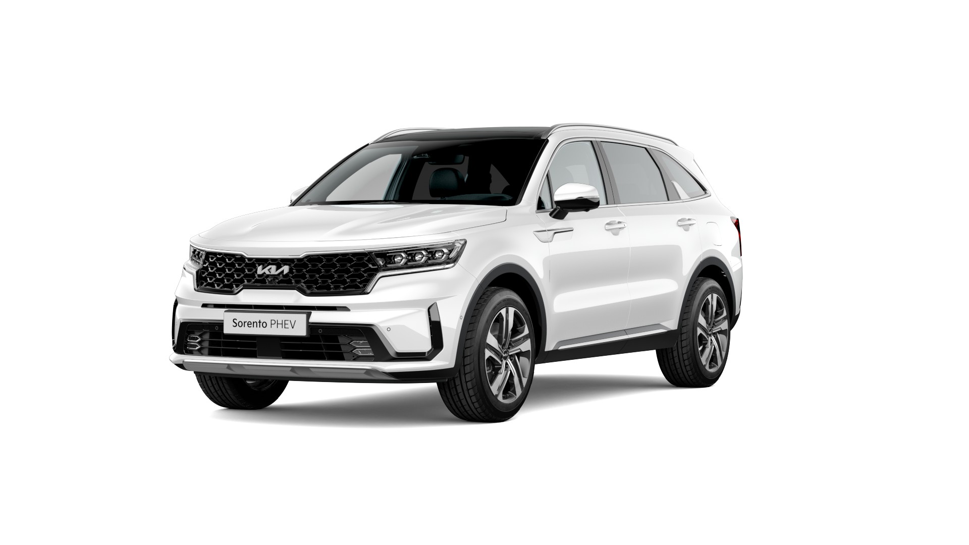 Kia Sorento iso perheauto etuviistosta kuvattuna
