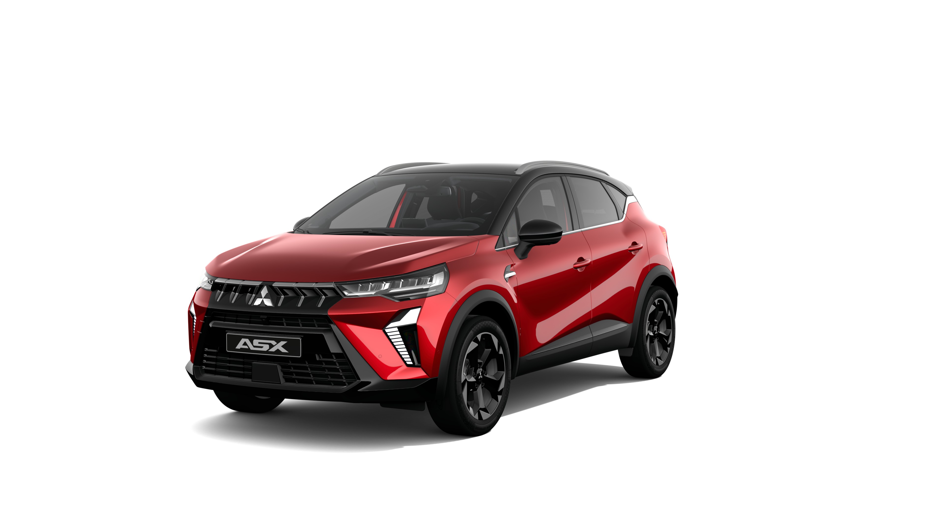 Mitsubishi ASX etuviistosta kuvattuna